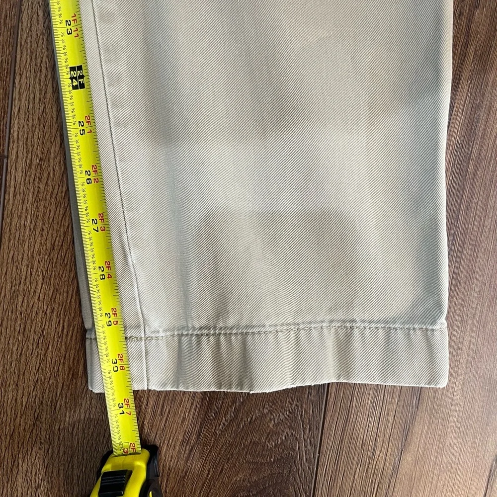 J.Crew Classic Fit Men’s Khaki Chino Pants Cotton Straight Leg Size 32x32(32x31)